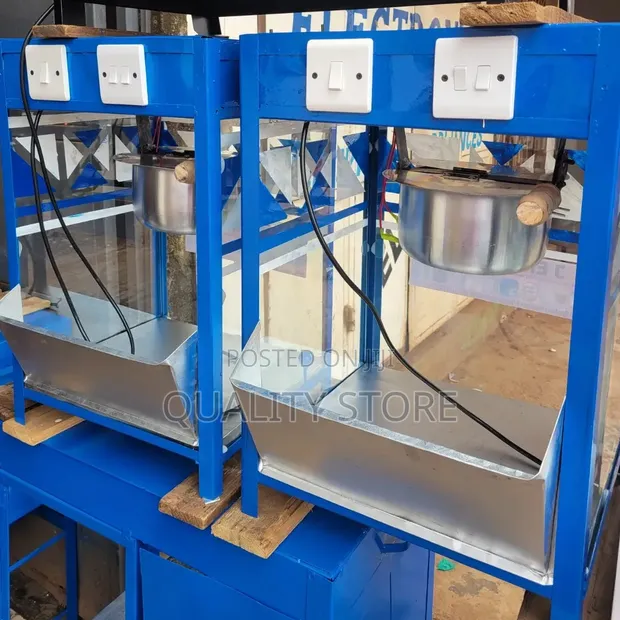 Commercial Popcorn Machine - Brand New - 1