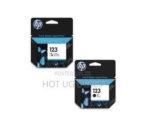Original HP 123 Ink Cartridge Set (Black & Tri-Color)