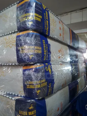 Rebonded Orthopedic Fibre Mattress - 4x6x10 inches (White)