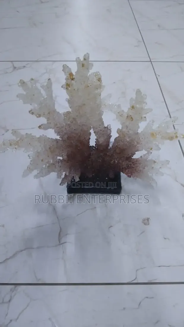 Decorative Branching Coral Sculpture Ornament - 1