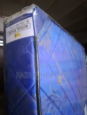 High Density Royal Foam Mattress .5*6*6 inches (Blue)
