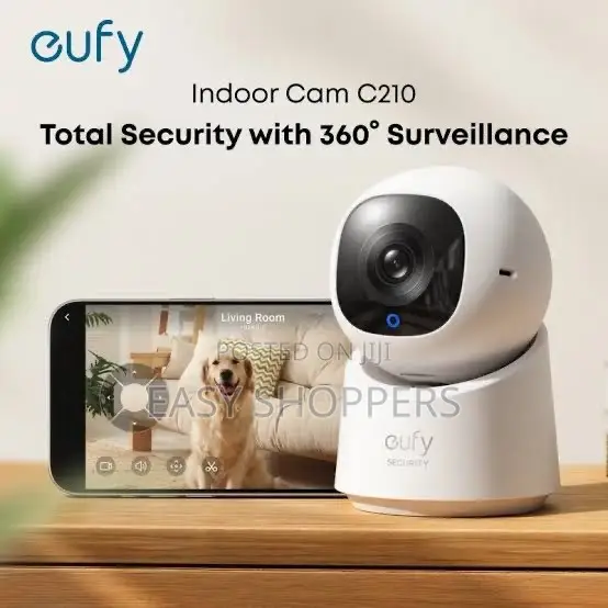 Eufy Security Indoor Camera C220 2K Pan-and-Tilt - 1