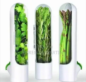Vertical Fresh Herb and Asparagus Keeper