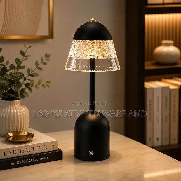 Modern Rechargeable Sensor Bedside Lamp - 1