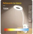 Rechargeable USB Clip Desk Lamp with 3 Light Modes - 2