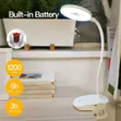 Rechargeable USB Clip Desk Lamp with 3 Light Modes - 5