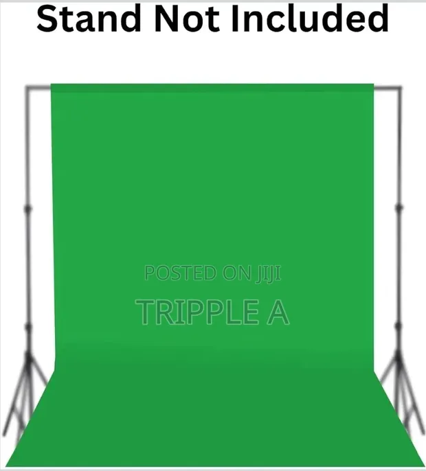 3x3m Professional Washable Green Screen - 1