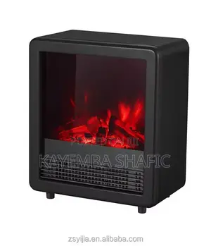 Yika Mini Freestanding Electric Fireplace Space Heater