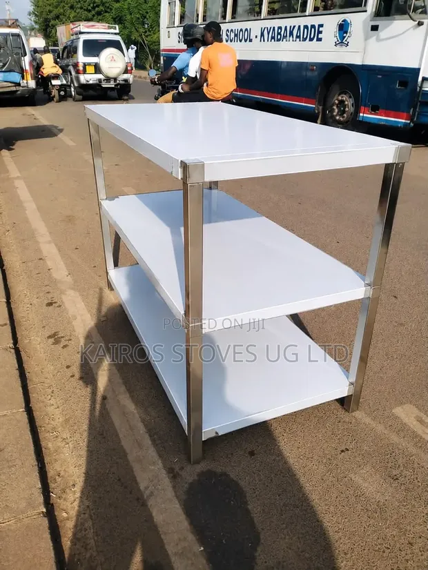 Stainless Steel Kitchen Table & Equipment - 1
