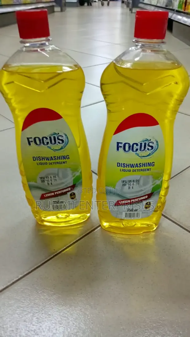 Focus Dishwashing Liquid Detergent 750ml - 1