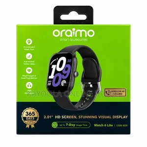 Oraimo Watch 6 Lite (OSW-809) Smartwatch - Brand New