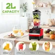 Silver Crest Commercial Electric Blender (2L) - 5