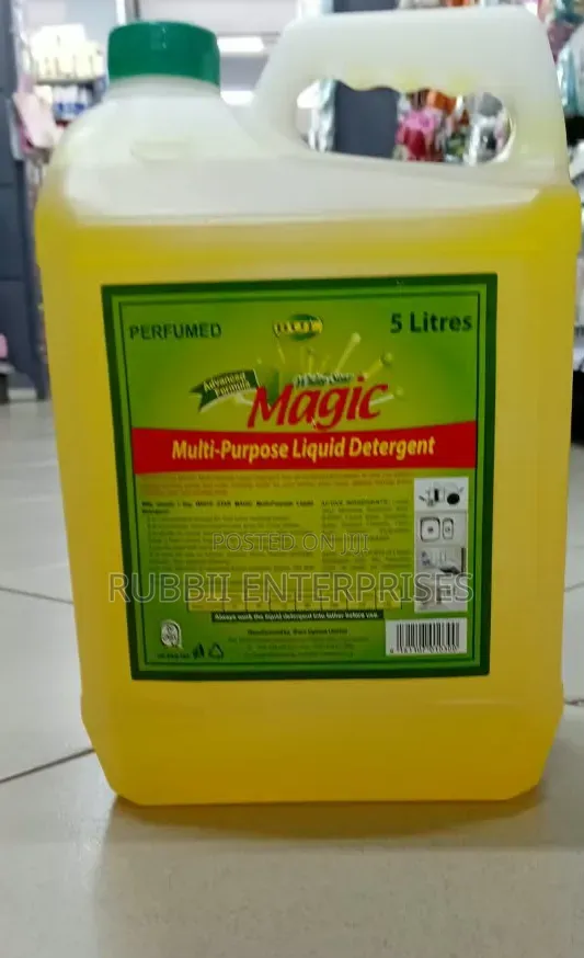 White Star Magic Multi-Purpose Liquid Detergent 5-Litre - 1