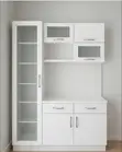Lil Boston Furniture - White Wood-Mode Cabinet - 2
