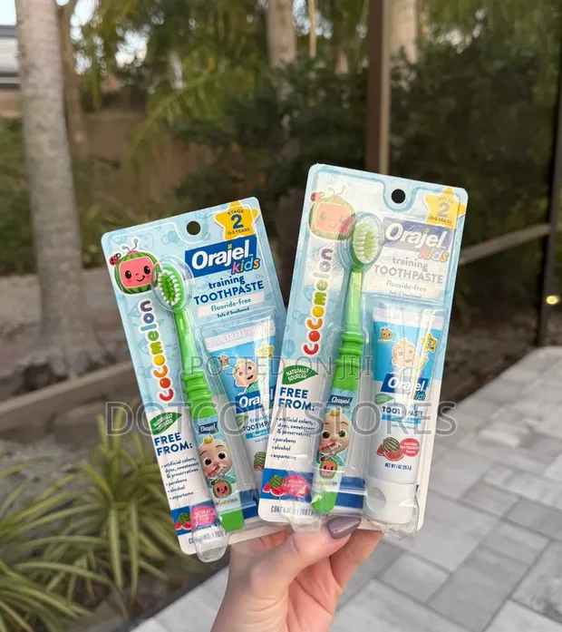 Orajel Kids Cocomelon Training Toothpaste & Toothbrush Kit - 1