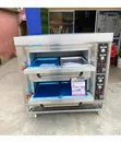 2 Deck 4-Tray Electric Commercial Bakery Deck Oven - 2