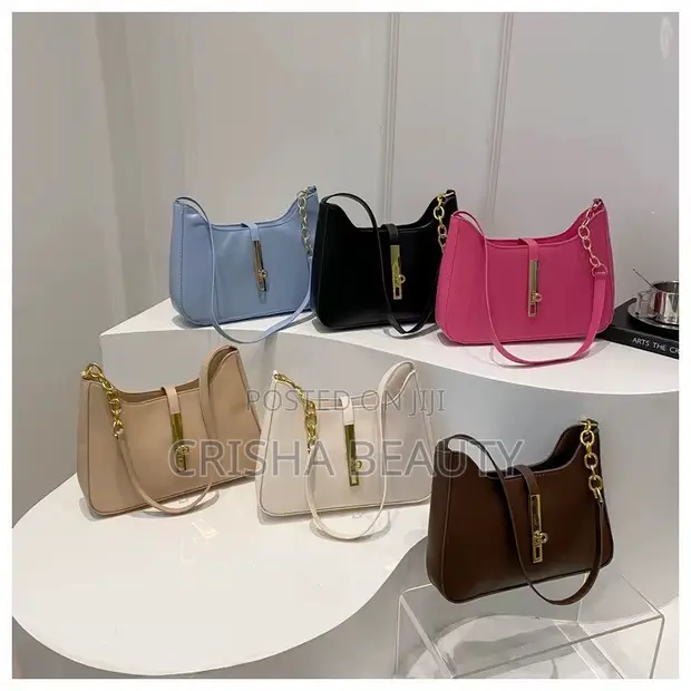 Shoulder Bag - Faux Leather, Waterproof - 1