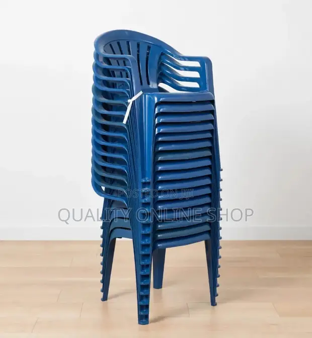 Ottoman Plastic Chairs - Brand New - 1