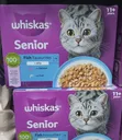 Whiskas Senior Fish Favourites in Jelly Cat Food 12x85g (11+ Years) - 2