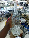 Textured Glass Beverage Bottle with Swing-Top Closure - 5