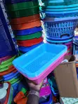 Plastic Kitchen Basket Holder - 2