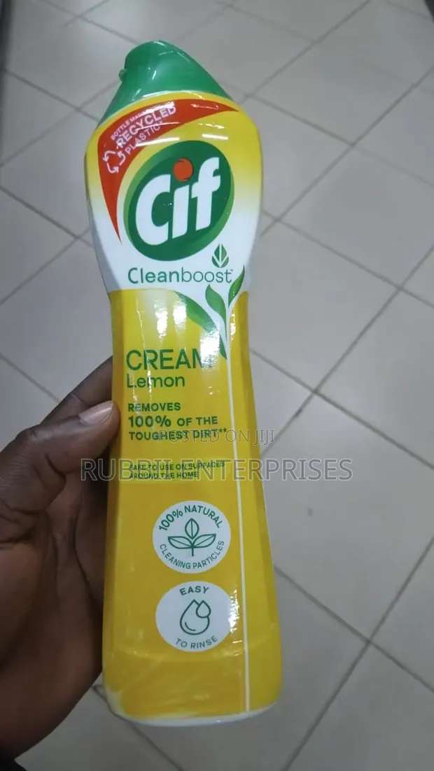 CIF Clean Boost 500ml - Cream Lemon - 1