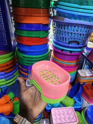 Open Plastic Shop Dish - Plastic Soap Dish