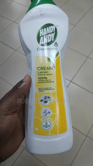 Handy Andy Clean Boost 750ml - Cream Lemon