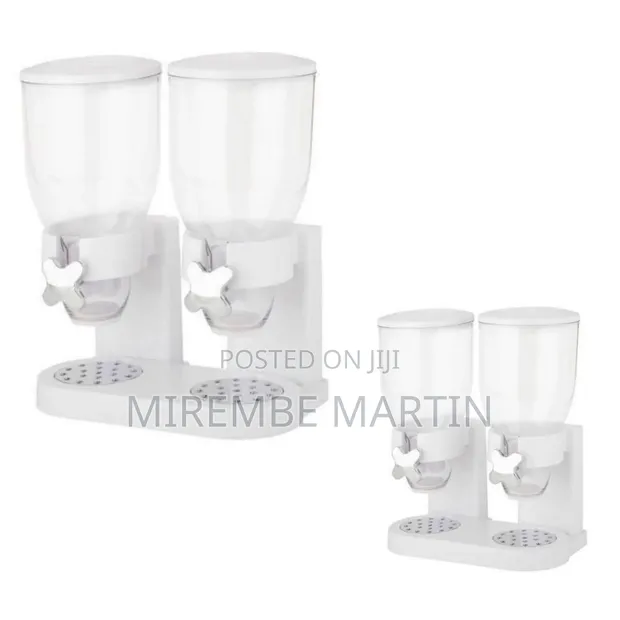 Dry Food & Cereal Dispenser - Transparent - 1