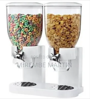 Dry Food & Cereal Dispenser - Transparent