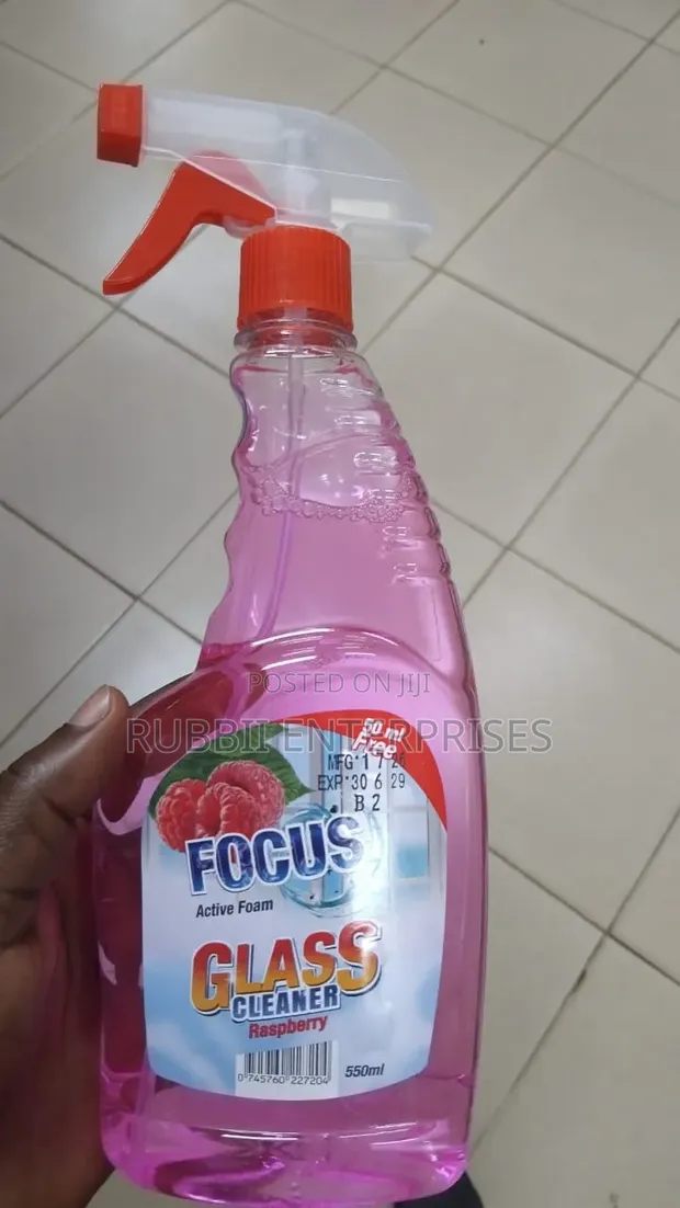 Focus Glass Cleaner 500ml - Raspberry - 1