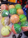 12pcs Fruity Squishy Gummy Balls - 1