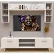 Wall Mount White TV Stand - 2.1m - 2