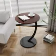 Modern C-Shaped Side Table - 3