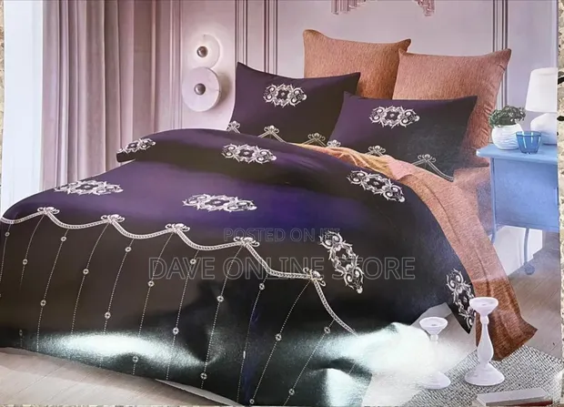 Luxury Embroidered 4-Piece Executive Duvet Set - 1