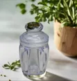 Mini Glass Spice Jar with Decorative Clear Lid - 2