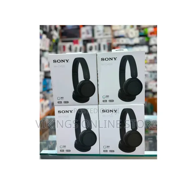 Sony WH-CH520 Wireless On-Ear Headphones - 1