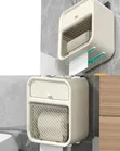 Beige Multifunctional Wall-Mounted Toilet Paper Holder - 1