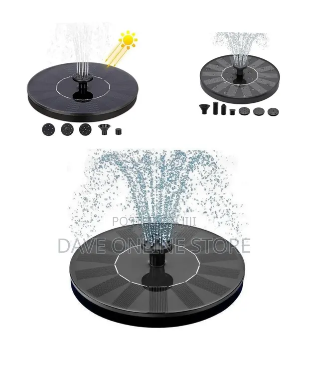 1.4W Floating Solar Water Fountain Pump - 1