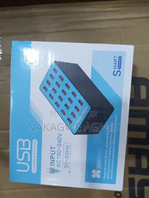 AB Soft 100W 20-Port USB Smart Charging Station