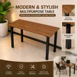 Work Office Table with Folding Stands (120cm x 60cm) - 1