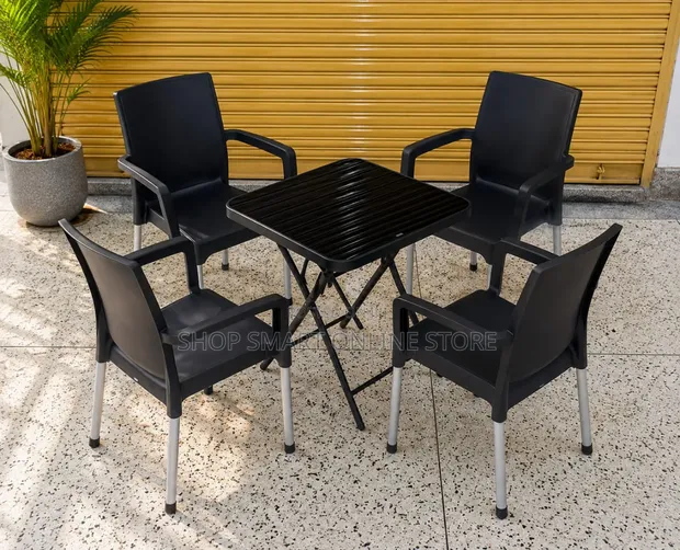 Elegant Dining Table and Chairs Set - Brand New - 1