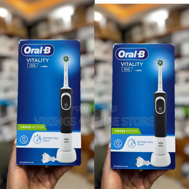 Oral-B Vitality 100 CrossAction Rechargeable Electric Toothbrush - 1