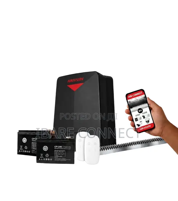 Hikvision Sliding Gate Motor (Solar/Battery Compatible) - 1