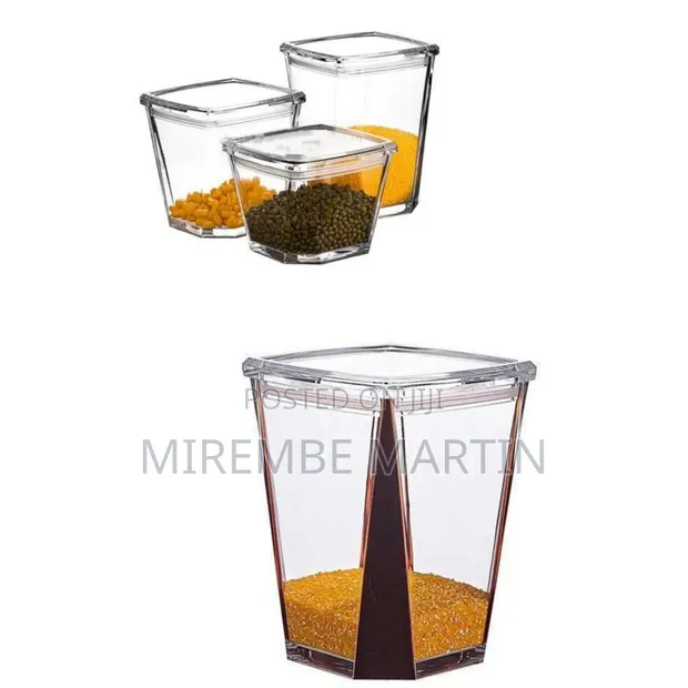 Crystal Clear Food Storage Container Set - 1