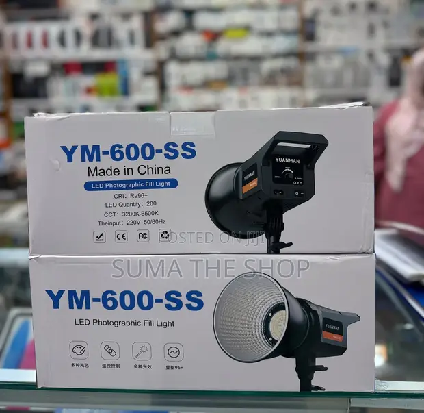 Yuanman YM-600-SS 100W Bi-Color LED Photographic Light - 1