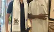 Corporate Event Scarves with Fringe & Printed Logos - 1
