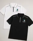Premium Zip-Collar Polo Shirts with Embroidered Logo - 2