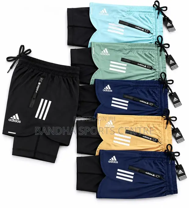 Original Adidas Gym Wear Shorts - 1