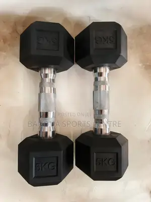 Brand New 5kg Dumbbell Pair - Capital Sports